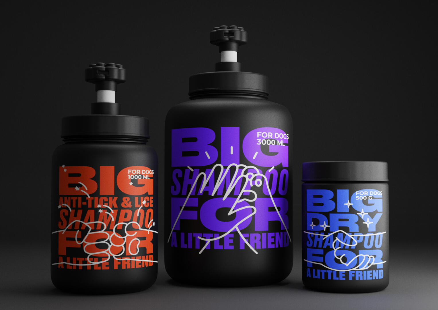 BIG SHAMPOO FOR A LITTLE FRIEND – Packaging Of The World