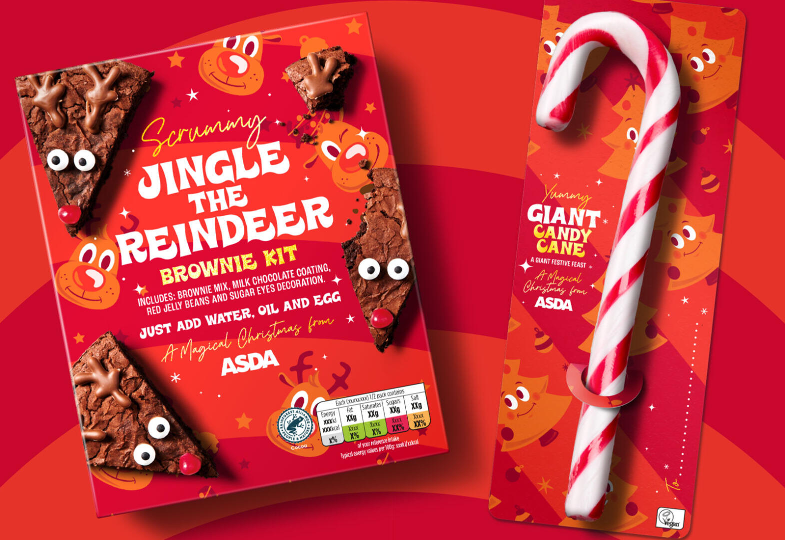 Asda Christmas Redesign Packaging Of The World