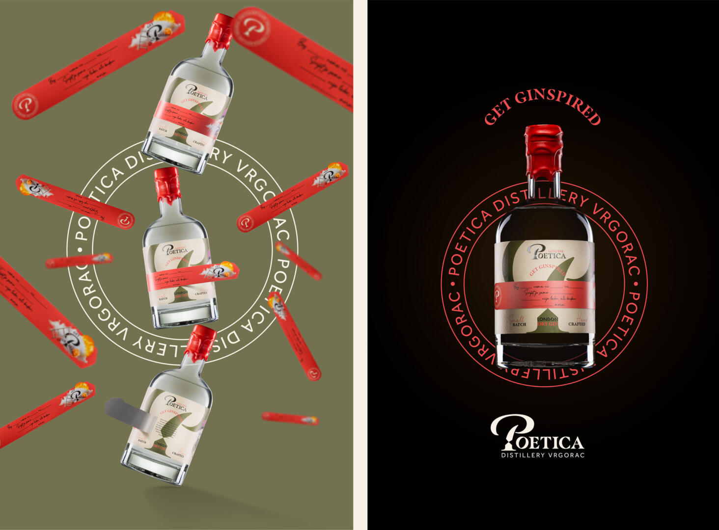 Poetica – Branding For Croatian Craft Gin – Packaging Of The World