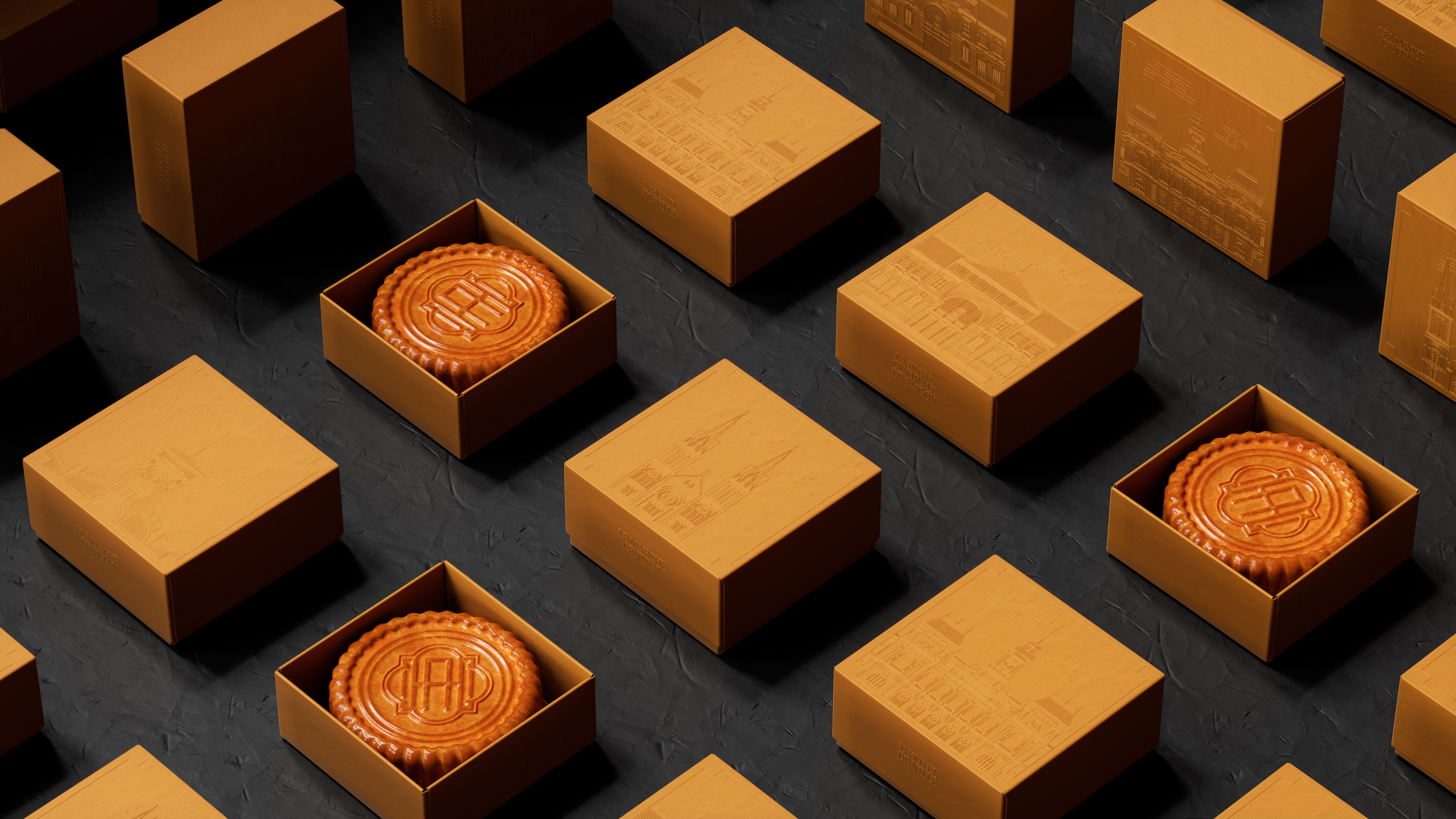 Hotel Des Arts Mooncake Box 2023 – Packaging Of The World