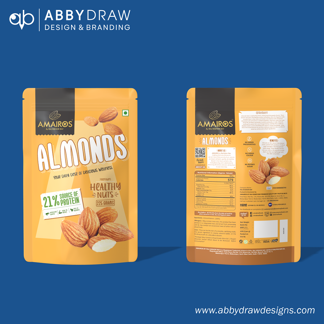 Amairos Dry Fruit Pouch – Packaging Of The World