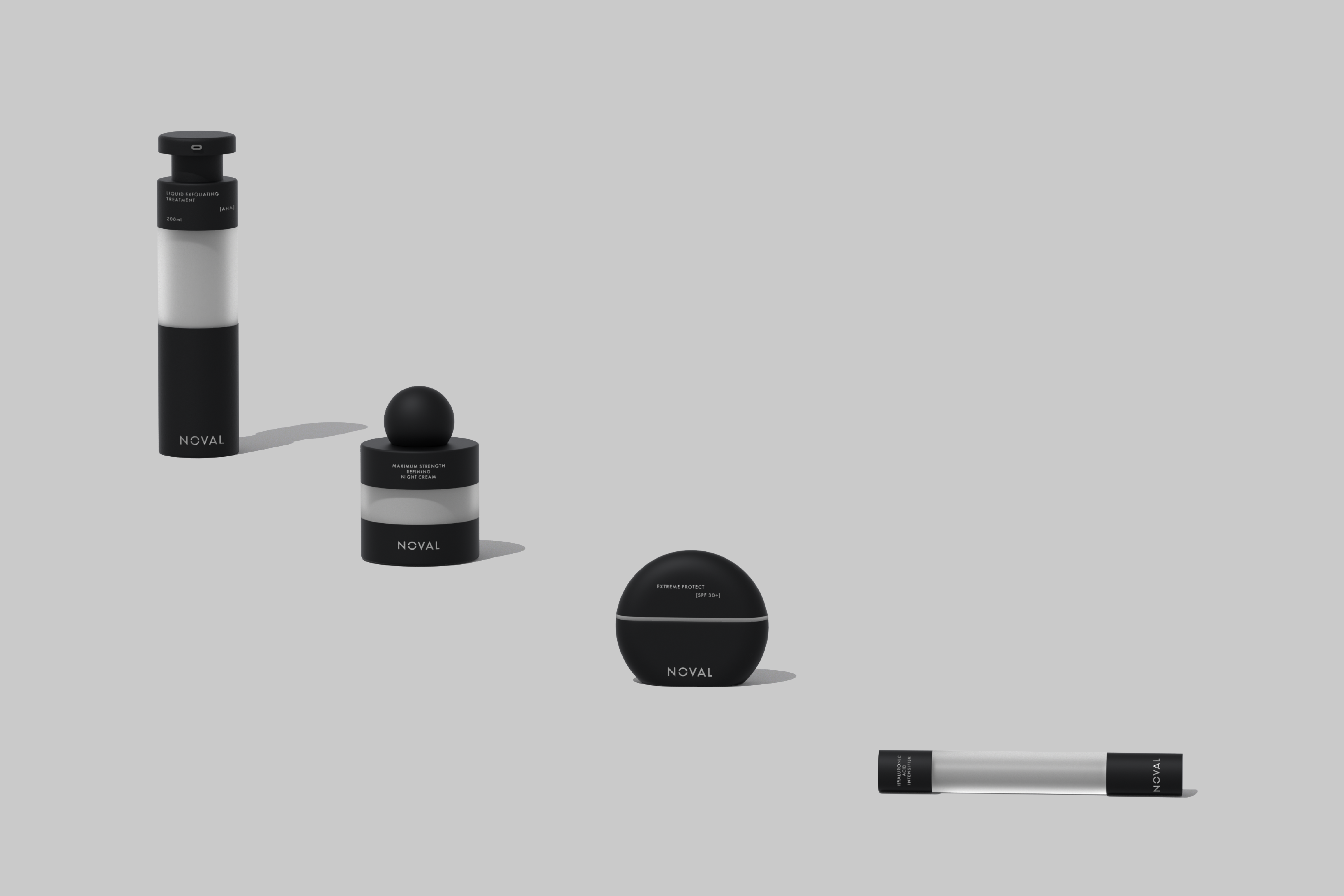 Brand Design | NOVAL Skincare Series | by 1ST – Packaging Of The World