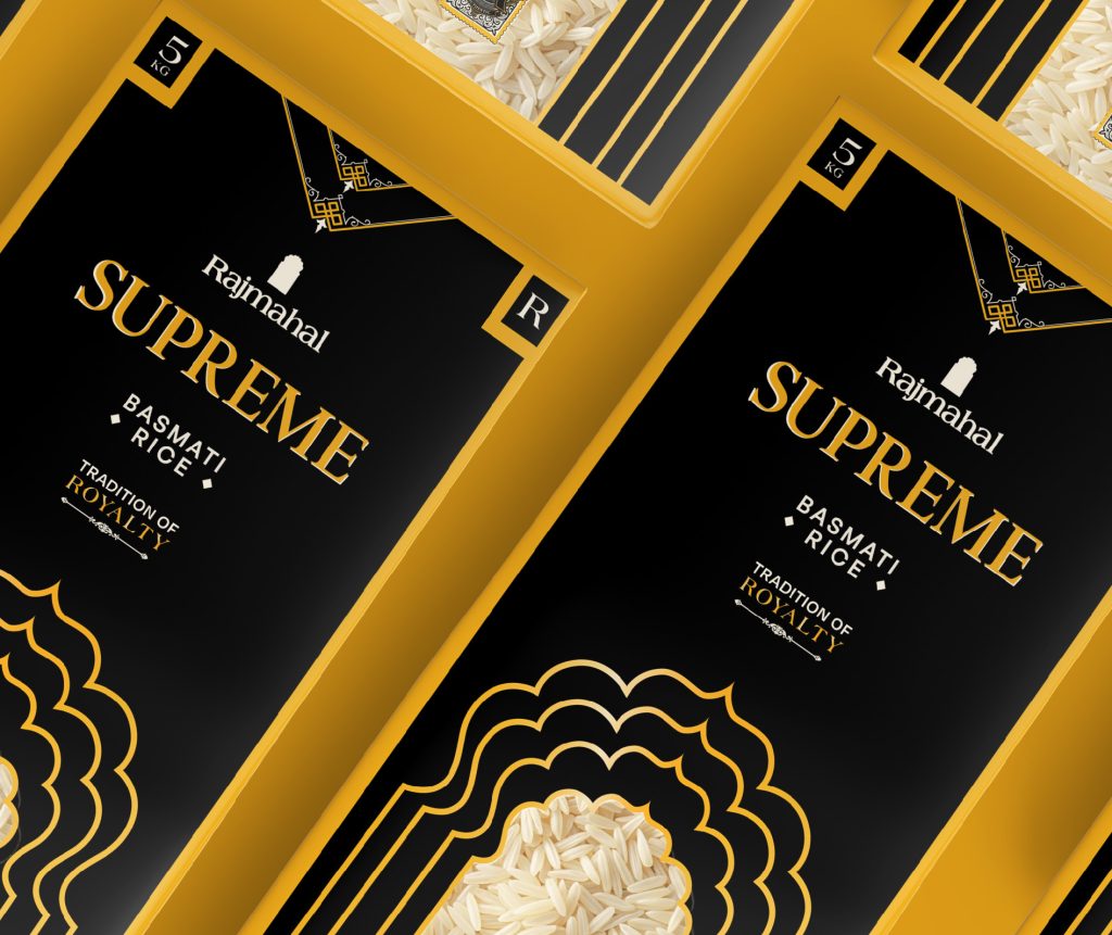 Rajmahal Basmati Rice – Packaging Of The World