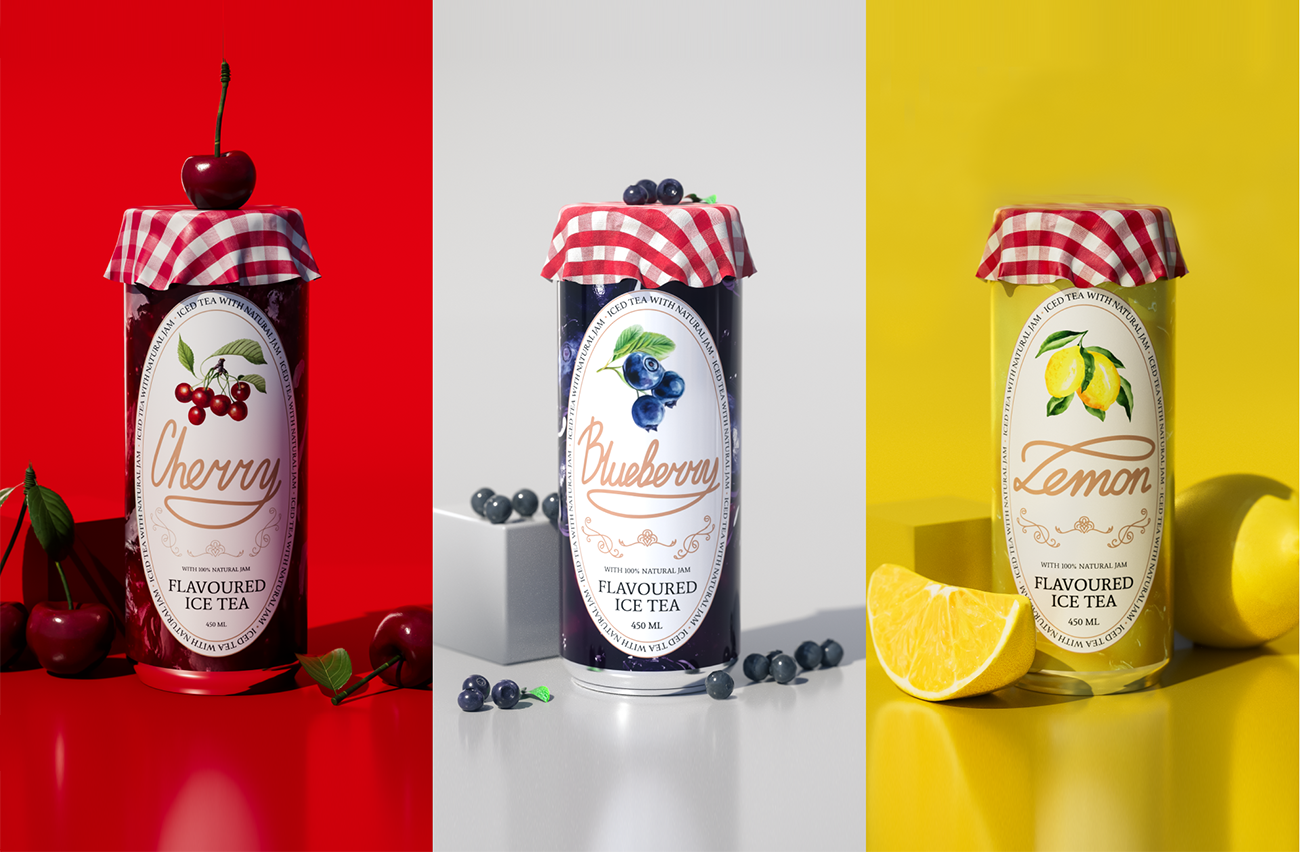 JamTea – Flavoured Iced Tea – Packaging Of The World