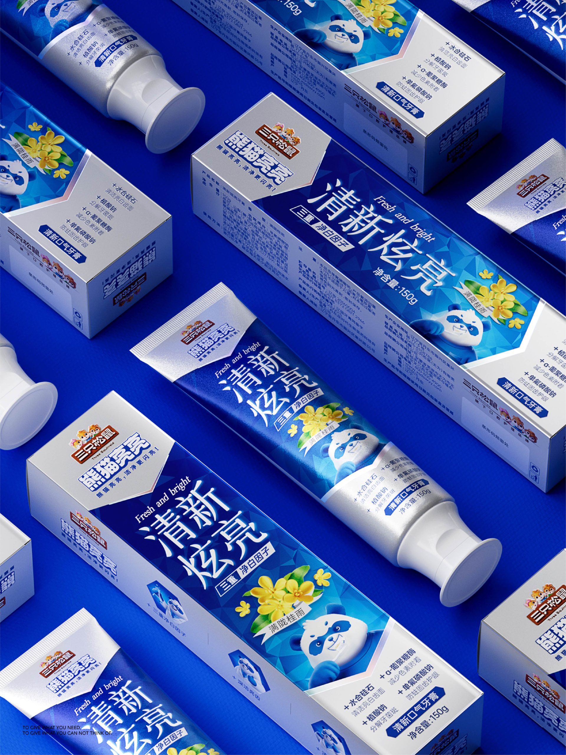 Panda Bright | Fresh and Shiny Toothpaste – Packaging Of The World