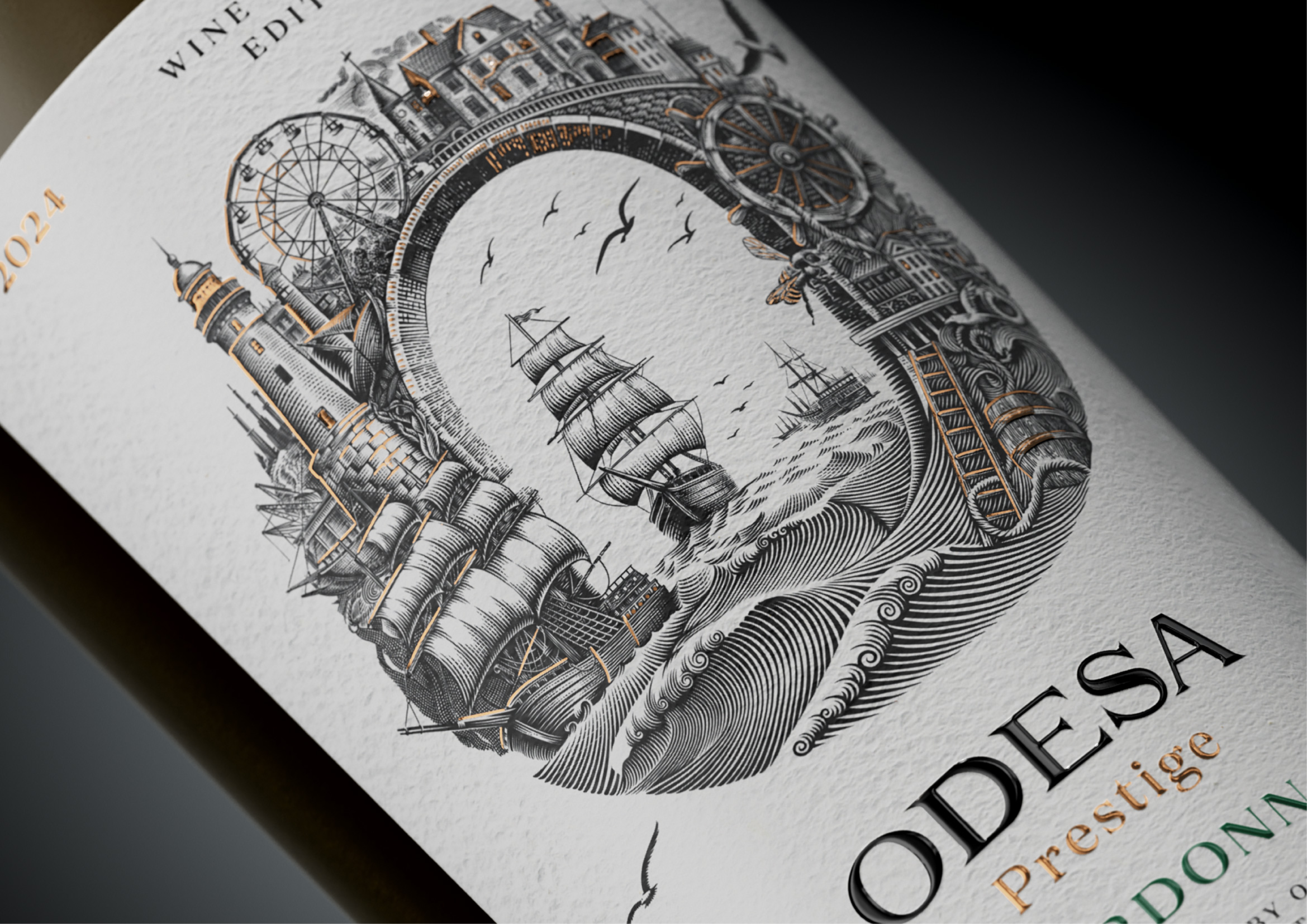 Ukrainian Wine – Odesa Prestige – Packaging Of The World