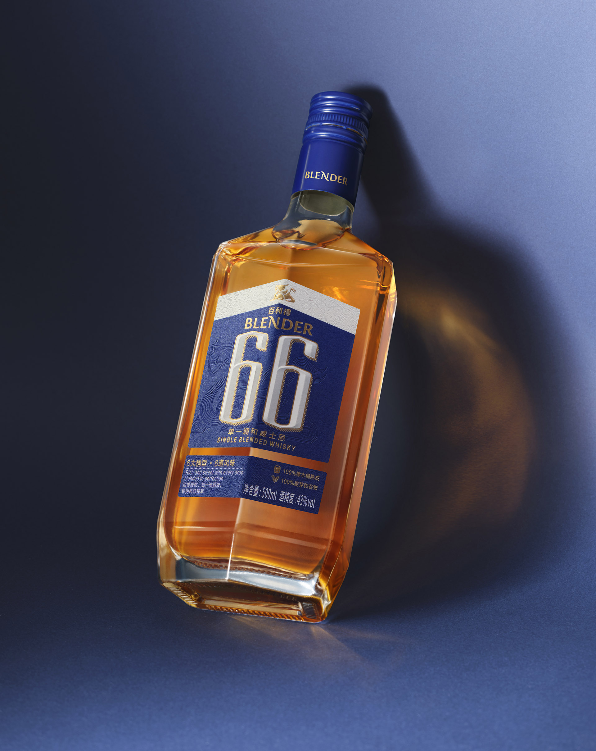 BLENDER single blended whisky – Packaging Of The World