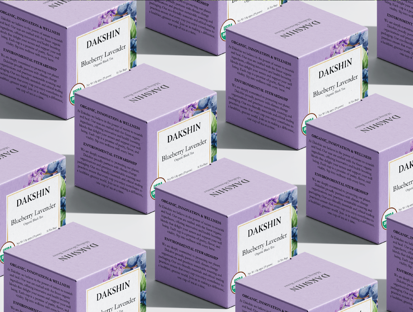 Dakshin Tea — Minimal & Premium Packaging Collection – Packaging Of The ...