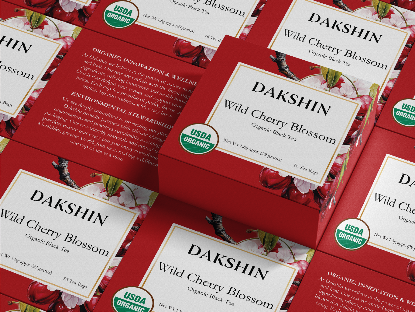 Dakshin Tea — Minimal & Premium Packaging Collection – Packaging Of The ...
