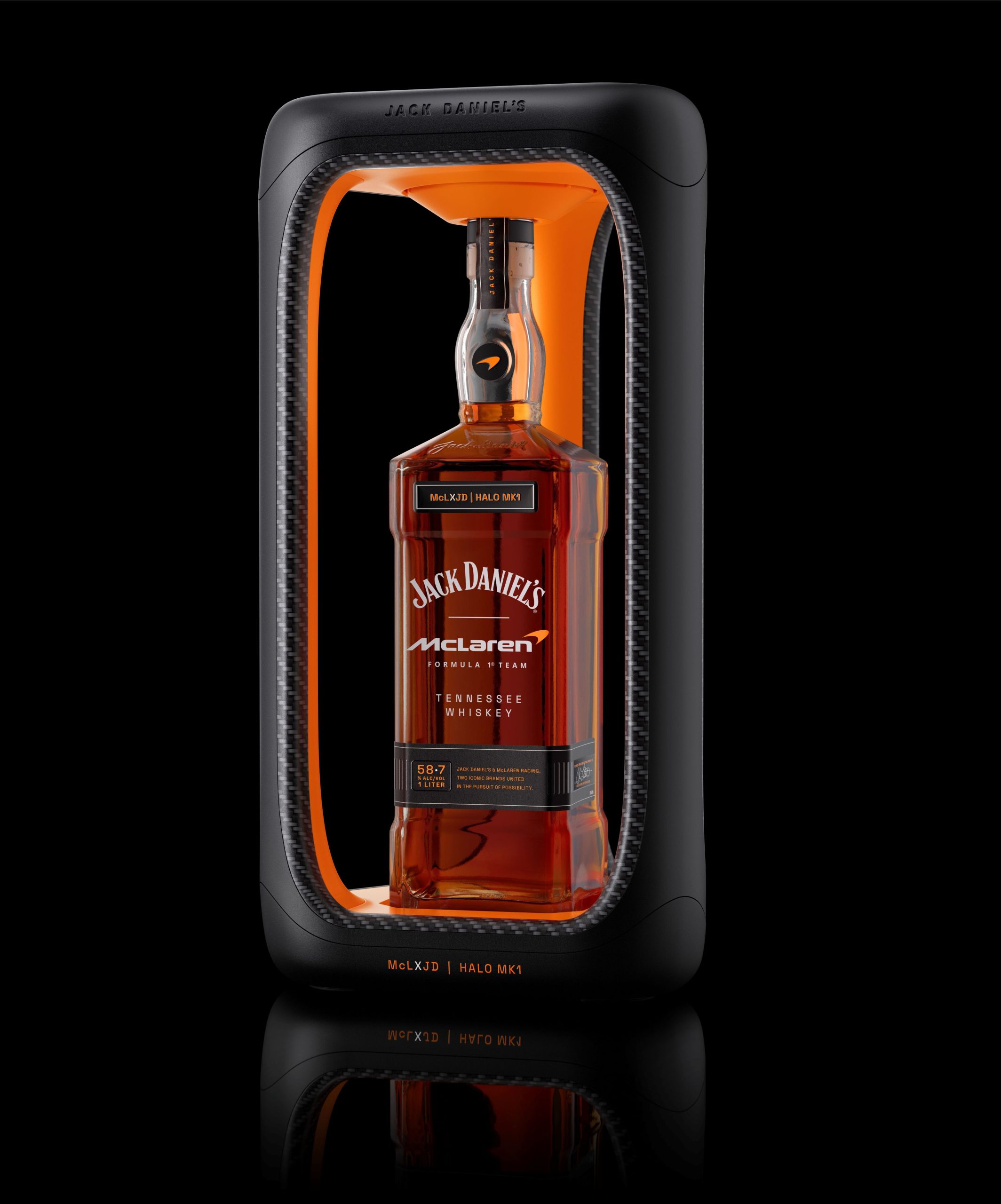 Jack Daniel's x McLaren Halo MK1 – Packaging Of The World
