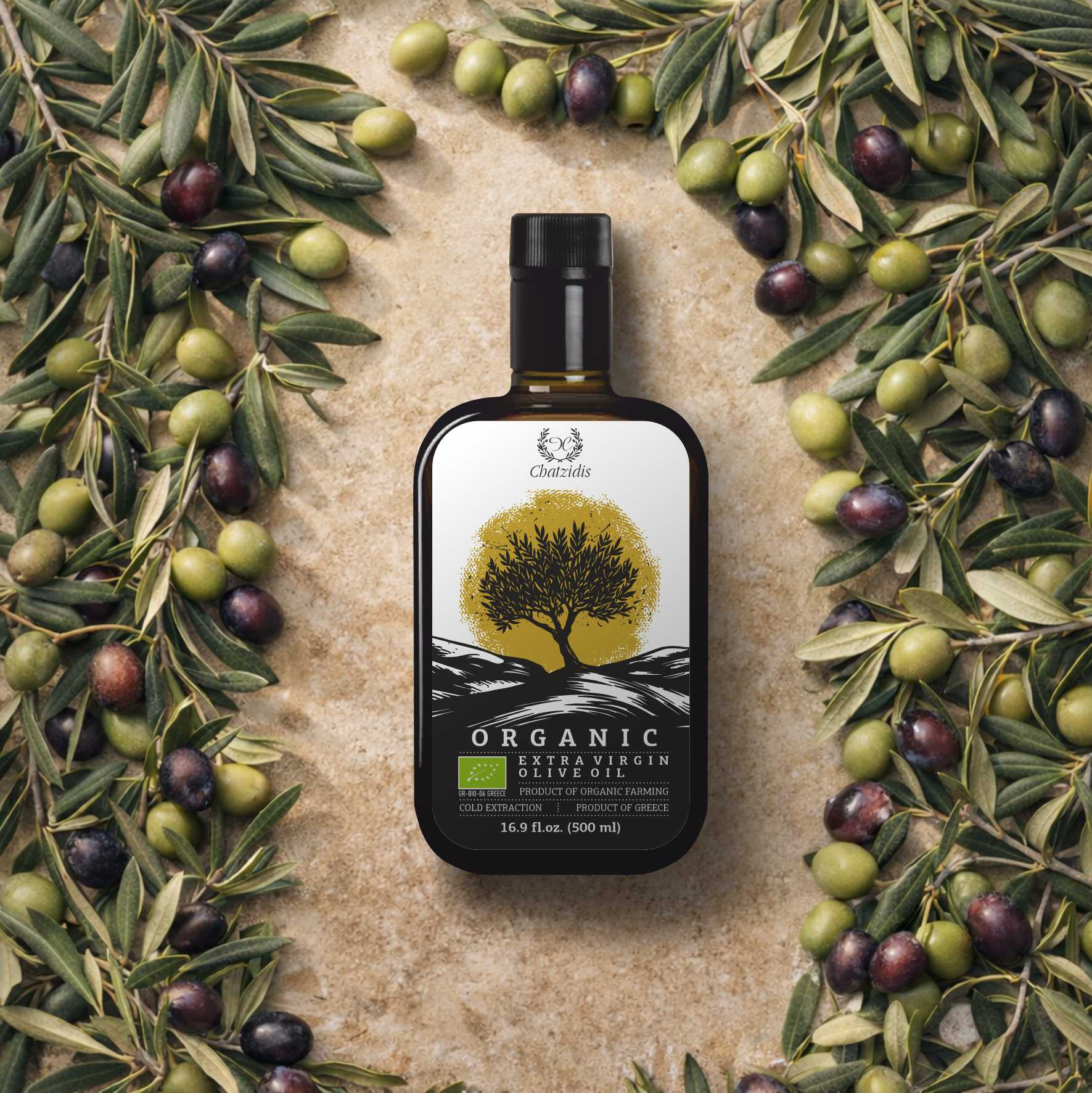 Chatzidis Organic & Early Harvest Extra Virgin Olive Oil