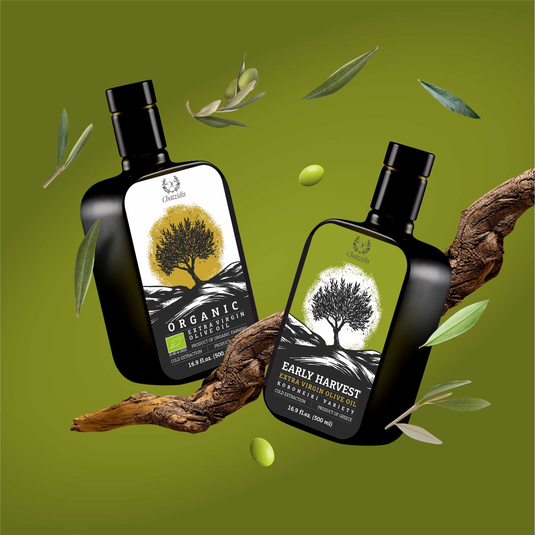 Y.S. OLIVE TREES PARADISE 4/4 ビンテージ【整備品】 Chatzidis Organic & Early Harvest Extra Virgin Olive Oil